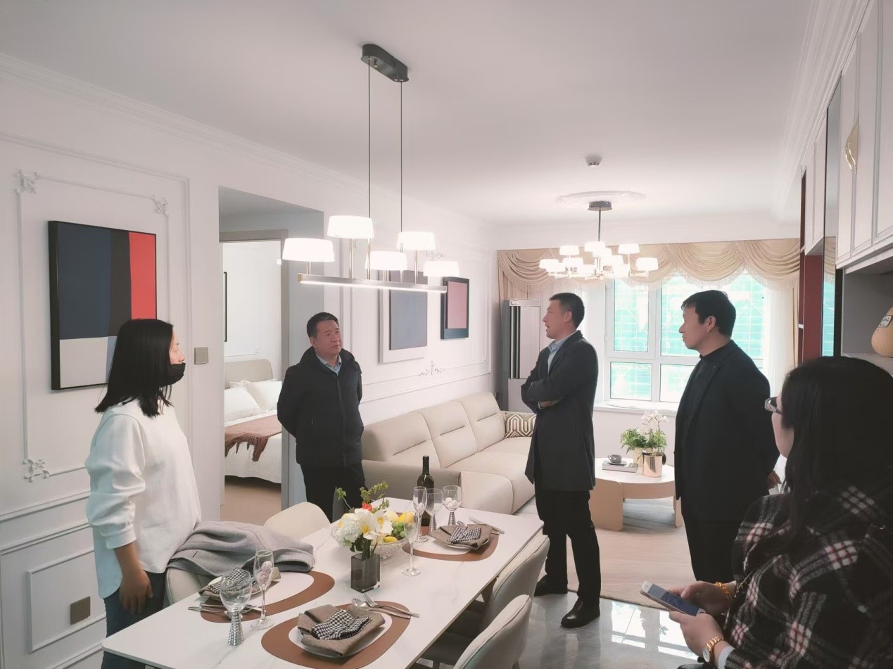 聚焦！集團公司領導帶隊，走訪陽光錦程精裝房