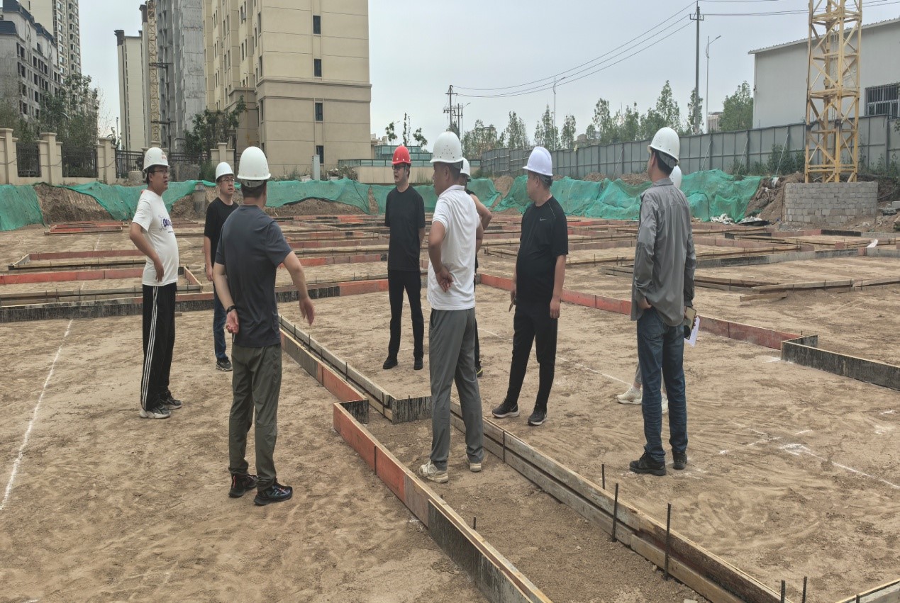 國宸小區幼兒園基坑驗槽順利完成 為教育基建筑牢根基 國宸小區幼兒園基坑驗槽順利完成 為教育基建筑牢根基