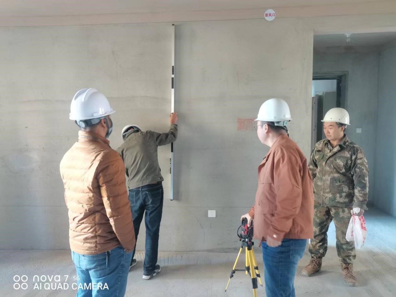 國宸小區二期五棟樓節能、分戶驗收順利開展 多方聯動嚴把“放心房”質量關